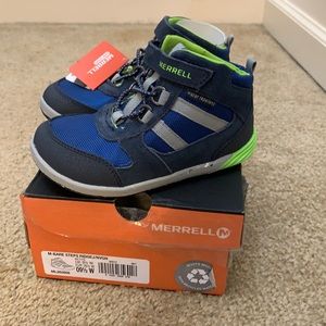 Merrell Kid's Bare Steps® Ridge Jr Hiker Sz 9.5W